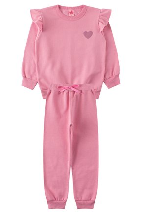 Conjunto Infantil Feminino Moletom Peluciado Pretty - Menina Doce