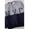 conjunto infantil masculino moletom peluciado nyc good boy 4