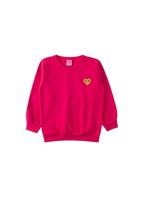 conjunto infantil feminino moletom peluciado divertido menina doce 12