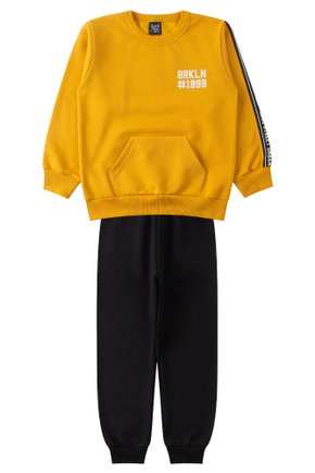 Conjunto Infantil Masculino Moletom Peluciado Urban Style - Good Boy