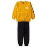 conjunto infantil masculino moletom peluciado urban style good boy