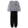 conjunto infantil masculino moletom peluciado fofinho mino s 11