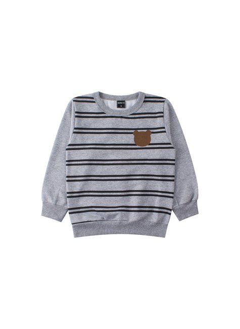 conjunto infantil masculino moletom peluciado fofinho mino s 12