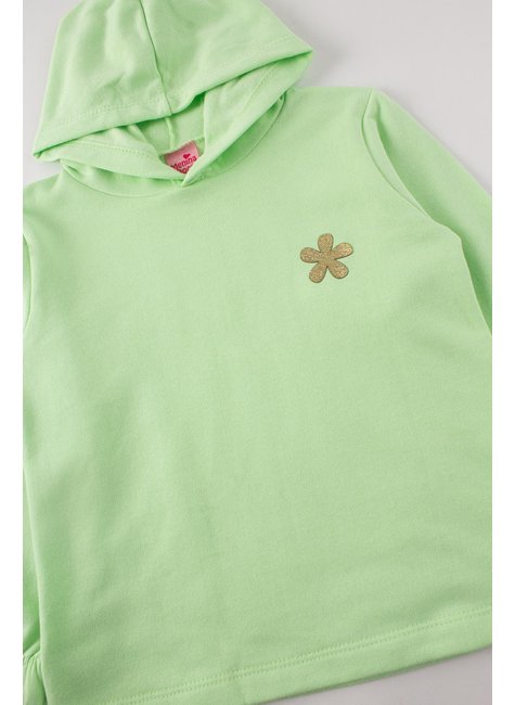 conjunto infantil feminino moletom peluciadosuplex sublimado flor menina doce 9