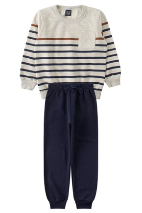 Conjunto Infantil Masculino Moletom Peluciado Cool - Good Boy