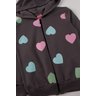 conjunto infantil feminino moletom peluciado coracoes menina doce 14