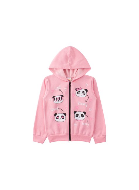 conjunto infantil feminino moletom peluciado loved pho kids 12