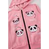 conjunto infantil feminino moletom peluciado loved pho kids 14