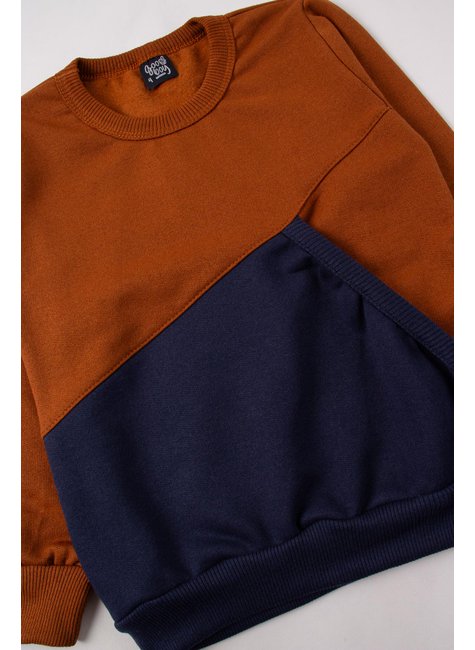 conjunto infantil masculino moletom peluciado colors good boy 9