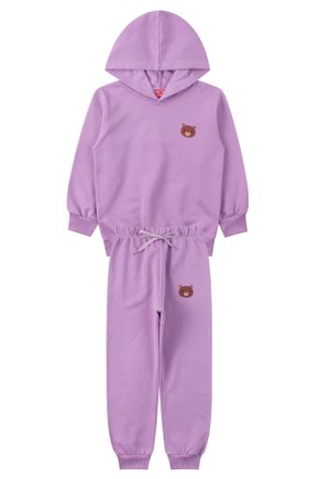 Conjunto Infantil Feminino Moletom Peluciado Pretty - Menina Doce