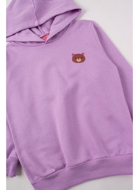 conjunto infantil feminino moletom peluciado pretty menina doce 14