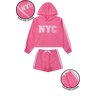 conjunto infantil feminino moletinho nyc menina doce 11