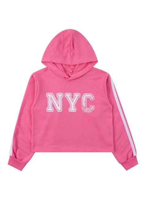 conjunto infantil feminino moletinho nyc menina doce 12