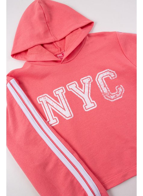 conjunto infantil feminino moletinho nyc menina doce 19