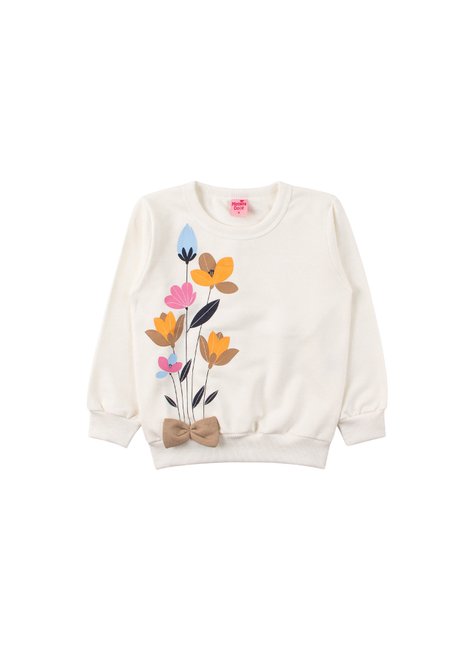 conjunto infantil feminino moletom peluciado delicada menina doce 7