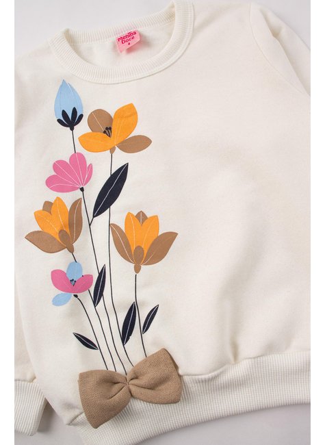 conjunto infantil feminino moletom peluciado delicada menina doce 9