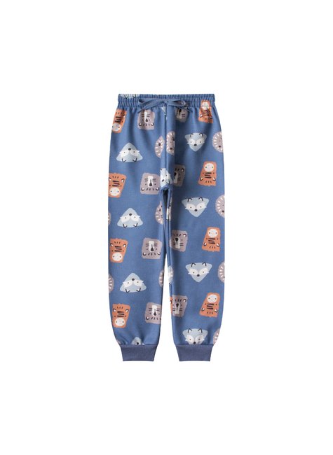 conjunto infantil masculino moletom sublimado peluciado animals good boy 3