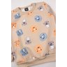 conjunto infantil masculino moletom sublimado peluciado animals good boy 9