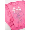 conjunto infantil feminino moletom peluciado charme menina doce 14