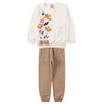 conjunto infantil feminino moletom peluciado delicada menina doce 11