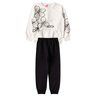 conjunto infantil feminino moletom peluciado charming menina doce 11