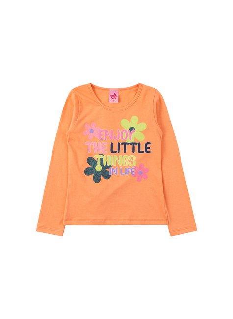 conjunto infantil feminino meia malhasuplex sublimado peluciado flowers menina doce 2