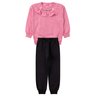 conjunto infantil feminino moletom peluciado winter menina doce 6
