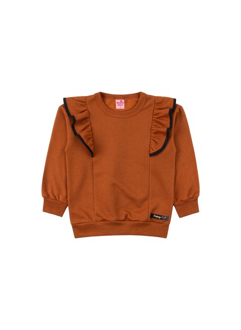 conjunto infantil feminino moletom peluciado charme menina doce 2