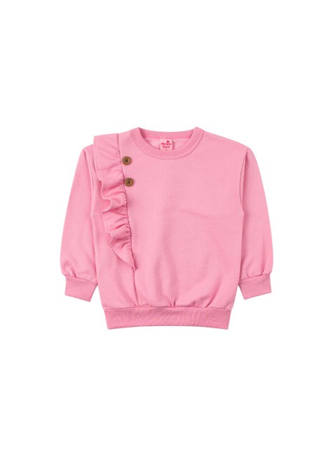 conjunto infantil feminino moletom peluciado charmosa menina doce 7