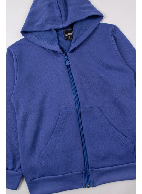 jaqueta infantil moletom peluciado cores mino s 2