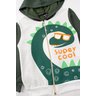 jaqueta infantil masculino moletom peluciado super cool mino s 2