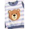 conjunto infantil masculino moletom peluciado urso mino s 14