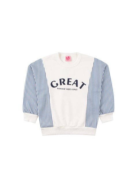 conjunto infantil feminino moletom peluciado great menina doce 2
