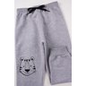 conjunto infantil masculino moletom peluciado super roar good boy 10