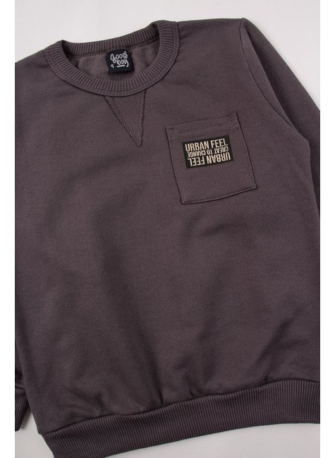 conjunto infantil masculino moletom peluciado urban feel good boy 9