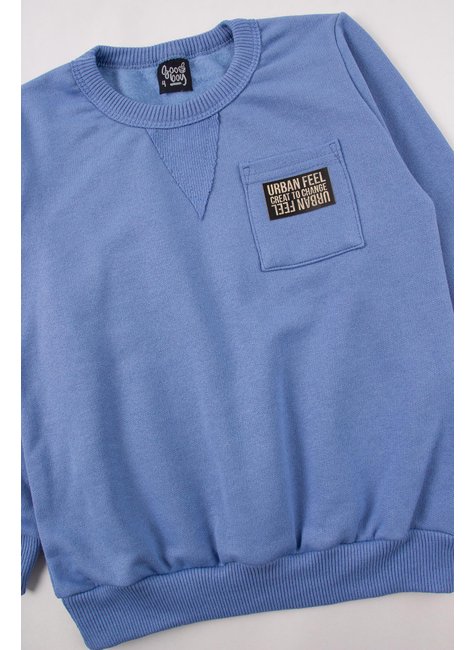 conjunto infantil masculino moletom peluciado urban feel good boy 14