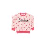conjunto infantil feminino moletom sublimado peluciadomoletom peluciado l amour menina doce 7
