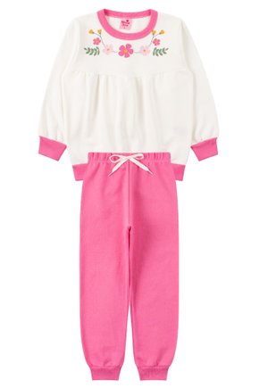 Conjunto Infantil Feminino Moletom Peluciado Delicada - Menina Doce