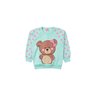 conjunto infantil feminino moletom peluciado ursinha menina doce 2