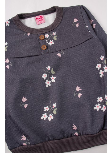 conjunto infantil feminino moletom sublimado peluciadomoletom peluciado delicada menina doce 9