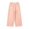 calca wide leg infantil feminino moletom peluciado pretty menina doce