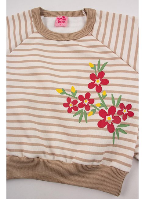 conjunto infantil feminino moletom sublimado peluciadomoletom peluciado pretty menina doce 4