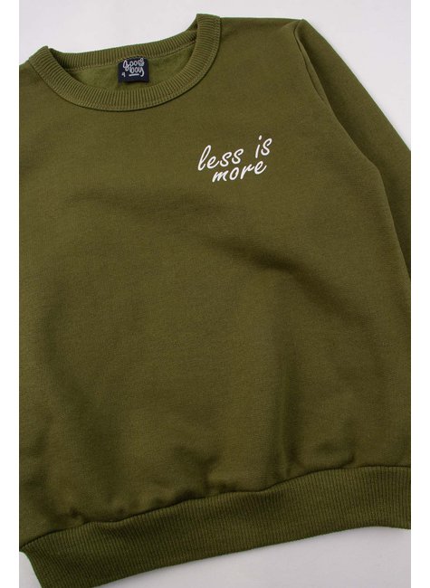 conjunto infantil masculino moletom peluciado less is more good boy 12