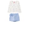 conjunto infantil feminino crepe sublimadocirre lacos menina doce