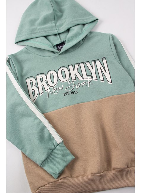 conjunto infantil masculino moletom peluciado brooklyn good boy 9