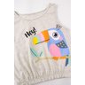 conjunto infantil feminino meia malhamoletinho hey menina doce 9