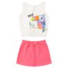 conjunto infantil feminino meia malhamoletinho hey menina doce 11