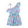 vestido infantil feminino meia malha rotativa lovely menina doce