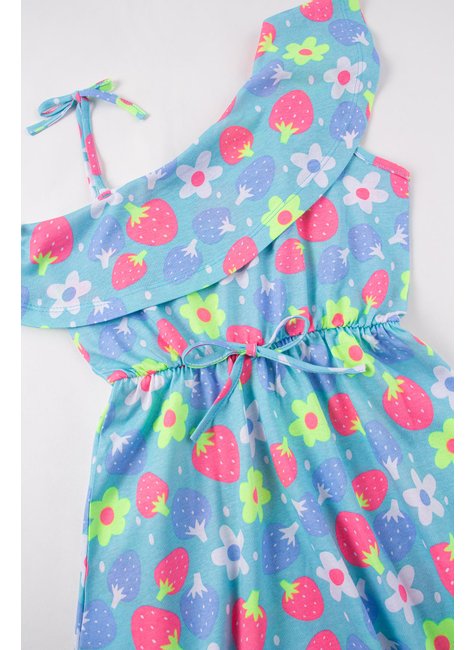 vestido infantil feminino meia malha rotativa lovely menina doce 2
