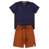 conjunto infantil masculino meia malhamoletinho summer break good boy